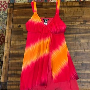 Guess Tie Dye Shirt - V Neck